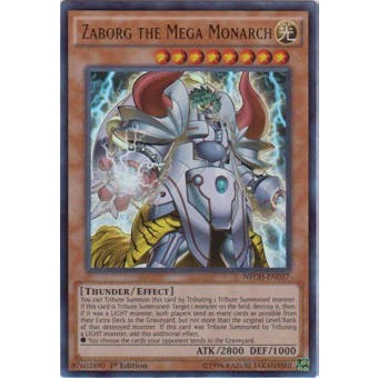 Yu-Gi-Oh The New Challengers 1st Ed. Single Zaborg, the Mega Monarch Ultra Rare - NEAR MINT (NM)