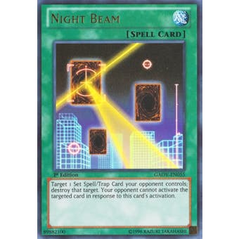 Yu-Gi-Oh Galactic Overlord 1st Ed. Single Night Beam Ultra Rare - NEAR MINT (NM)