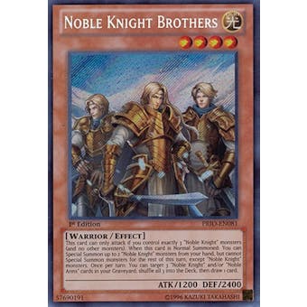 Yu-Gi-Oh Primal Origin Single Noble Knight Brothers Secret Rare - NEAR MINT (NM)