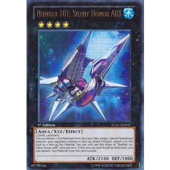 Yu-Gi-Oh Legacy of the Valiant 1st Ed. Single Number 101: Silent Honor ARK Ultra Rare