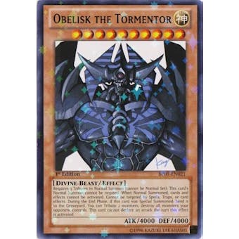 Yu-Gi-Oh Battle Pack 1st. Ed. Single Obelisk the Tormentor Star Foil (BP01-EN021) - SP