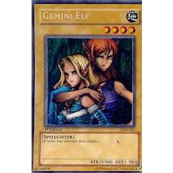 Yu-Gi-Oh Labyrinth of Night 1st Ed. Gemini Elf Secret Rare (LON-000) - NEAR MINT (NM)