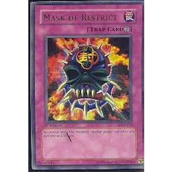 Yu-Gi-Oh Labyrinth of Nightmare Edition Single Mask of Restrict Ultra Rare - SLIGHT PLAY (SP)