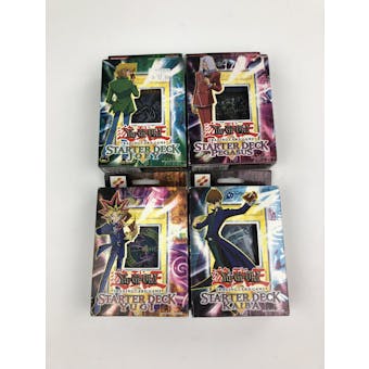 Upper Deck Yu-Gi-Oh Starter Kaiba/Yugi/Joey/Pegasus Unlimited Decks (1 each)