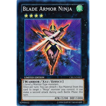 Yu-Gi-Oh Cosmo Blazer Single Blade Armor Ninja Super Rare (CBLZ-ENSE2) - NEAR MINT
