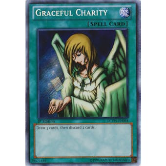 Yu-Gi-Oh Legendary Collection 3 Single Graceful Charity Secret Rare - NEAR MINT (NM)