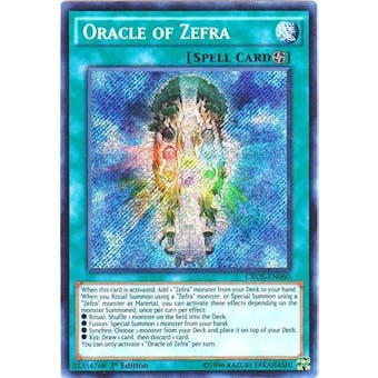 Yu-Gi-Oh CROS Single Oracle of Zefra Secret Rare - NEAR MINT (NM)