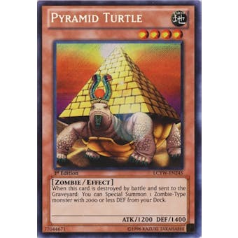 Yu-Gi-Oh  Legendary Collection 1st Ed. Single Pyramid Turtle Secret Rare