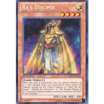 Yu-Gi-Oh Dragons of Legend Single Ra's Disciple Secret Rare - NEAR MINT (NM)
