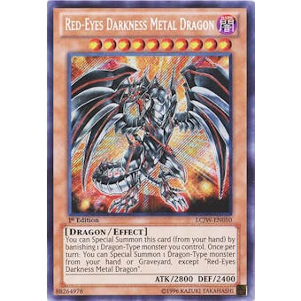 Yu-Gi-Oh Legendary Collection 1st Ed. Single Red-Eyes Darkness Metal Dragon Secret Rare