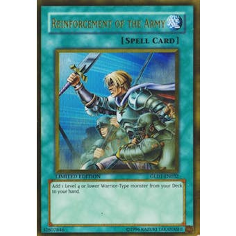 Yu-Gi-Oh Gold Series 1 Single Reinforcement of the Army Ultra Rare - SLIGHT PLAY (SP)