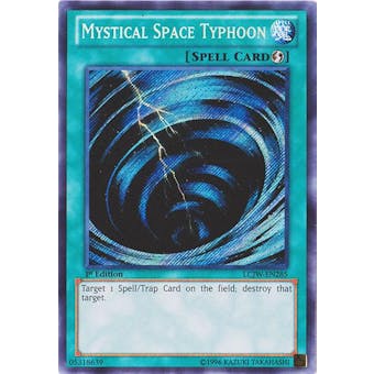 Yu-Gi-Oh Legendary Collection4 Single Mystical Space Typhoon Secret Rare - NEAR MINT (NM)