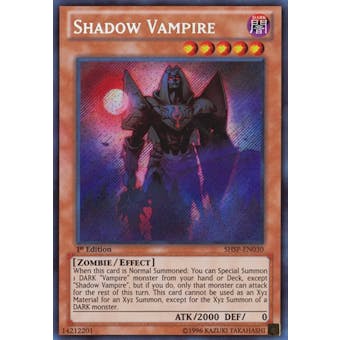 Yu-Gi-Oh Shadow Specters Single Shadow Vampire Secret Rare - NEAR MINT (NM)