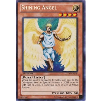 Yu-Gi-Oh Legendary Collection 1st Ed. Single Shining Angel Secret Rare - NEAR MINT (NM)