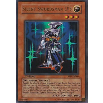 Yu-Gi-Oh Rise of Destiny 1st Edition Single Silent Swordsman LV3 Ultra Rare