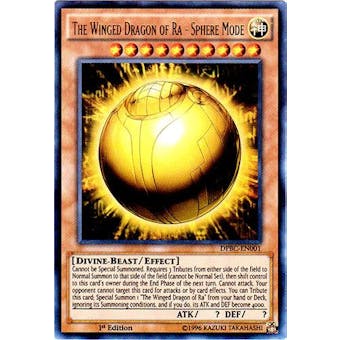Yu-Gi-Oh Duelist Pack Battle Cry 1st Ed. Single The Winged Dragon of Ra - Sphere Mode Ultra Rare - NEAR MINT (