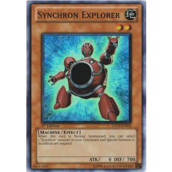 Yu-Gi-Oh Starter Deck Duelist Toolbox 1st Ed. Single Synchron Explorer Super Rare - NM