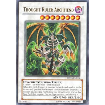 Yu-Gi-Oh The Duelist Genesis Single Thought Ruler Archfiend Ultra Rare - HEAVY PLAY (HP)