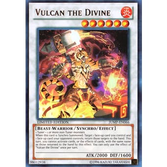 Yu-Gi-Oh Promotional Single Vulcan the Divine Ultra Rare - NEAR MINT (NM)