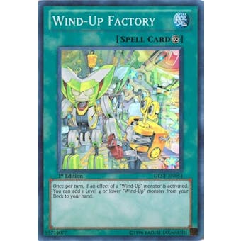 Yu-Gi-Oh Generation Force 1st. Ed. Single Wind-up Factory Super rare - NEAR MINT (NM)
