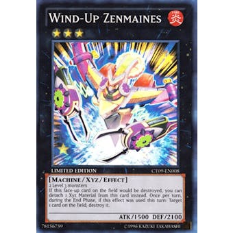 Yu-Gi-Oh Collectible Tins Single Wind-up Zenmaines Super Rare - NEAR MINT (NM)