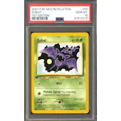 Pokemon Neo Revelation 1st Edition Zubat 59/64 PSA 10 GEM MINT