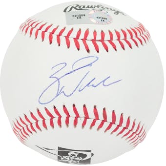 Zack Wheeler Autographed New York Mets MLB Players Choice Baseball (MLB COA)