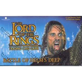 Decipher Lord of the Rings Battle of Helms Deep Booster Box